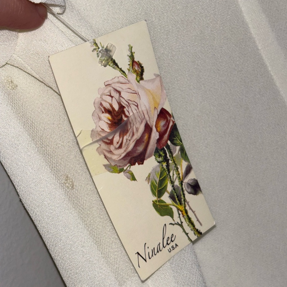 Nicolee Cream 3XL Polyester Top - Ivory Label Visible Mother of the bride/groom - Picture 16 of 16